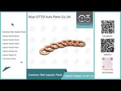 F00VC17503 Ροδέλα χαλκού μπεκ F00V C17 503 Χάλκινο δακτυλίδι F 00v C17 503 Μέγεθος 7.5*15*1.5mm