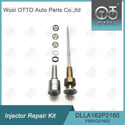 Κιτ επισκευής μπεκ Bosch για 0445110369/646/647 με ακροφύσιο DLLA162P2160 και βαλβίδα ελέγχου F00VC01502.