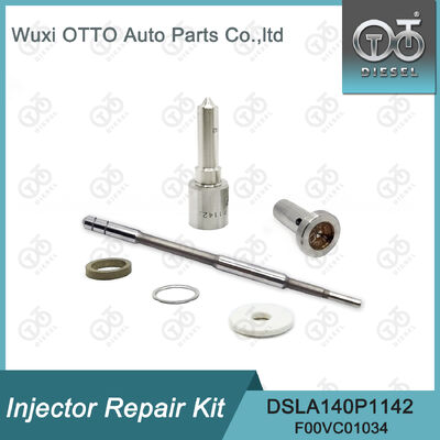 DSLA140P1142  Bosch Injector Repair Kit Include Nozzle DSLA140P1142 And Valve F00VC01034 