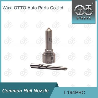 Υψηλής ταχύτητας χάλυβα Delphi Common Rail Nozzle L194PBC για BEBE4D24003 με ασημένιο φινίρισμα