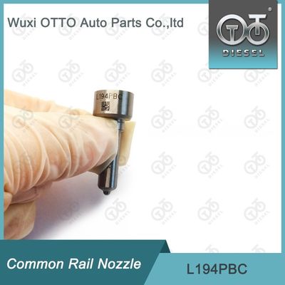 Υψηλής ταχύτητας χάλυβα Delphi Common Rail Nozzle L194PBC για BEBE4D24003 με ασημένιο φινίρισμα