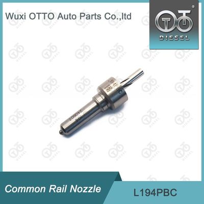 Υψηλής ταχύτητας χάλυβα Delphi Common Rail Nozzle L194PBC για BEBE4D24003 με ασημένιο φινίρισμα