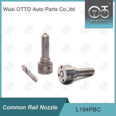 Υψηλής ταχύτητας χάλυβα Delphi Common Rail Nozzle L194PBC για BEBE4D24003 με ασημένιο φινίρισμα