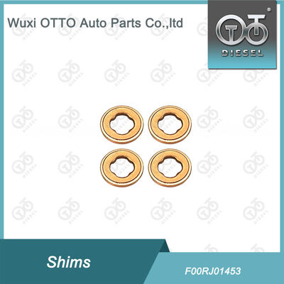 100PCS Common Rail Injector Shim F00RJ01453 Copper Washer F 00R J01 453