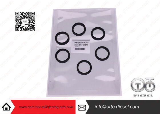 Μαύρο 0 445 120 078 Bosch Injector Seal O-Rings - 6PCS/SET Συσκευές επισκευής για ενέσιμα καυσίμων