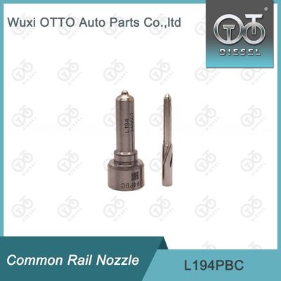 Υψηλής ταχύτητας χάλυβα Delphi Common Rail Nozzle L194PBC για BEBE4D24003 με ασημένιο φινίρισμα
